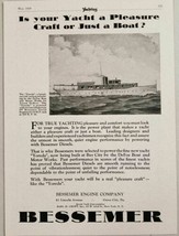 1929 Print Ad Bessemer Marine Engines in DeFoe Boats Grove City,PA - £12.01 GBP