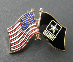 US ARMY FLAG COMBO FLAG LAPEL HAT PIN BADGE 1.25 INCHES - £4.48 GBP