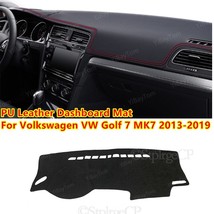 For  VW Golf 7 MK7 2013-2019 PU Leather Anti-slip Car Dashd Cover Mat  Shade Pad - £138.44 GBP