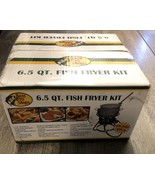 Bass Pro Shops ~ Fish Fry Kit ~6.5 Quart ~ Aluminum Pot ~ 58.000 BTU&#39;s - $94.12 CAD