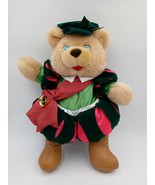 Vintage Jingle Merry Teddies Squire 20&quot; Tall Very Merry Gifts of Christm... - £12.67 GBP