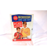 GILBERT Microscope and Lab set 1961 Vintage - $247.77 MXN
