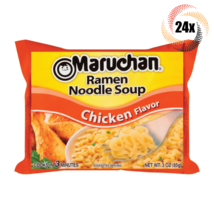 24x Bags Maruchan Instant Lunch Chicken Ramen Noodles | 3oz | Ready in 3... - $26.25