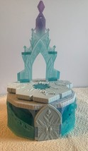 Disney Frozen Little Kingdom Elsa&#39;s Magic Rising Castle Hasbro - works - £15.11 GBP