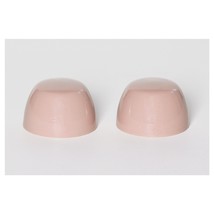 Crane Color Replacement Plastic Toilet Bolt Caps - Set of 2 - Wild Rose - $15.54