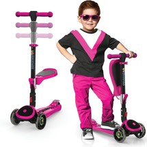 Kick Scooters For Kids Ages 3-5 (Suitable For 2-12 Year Old) Adjustable Height - £56.71 GBP