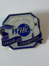 Vintage WIBC Bowling League Champion Lapel Pin 2004-2005 Souvenir Collec... - $18.75