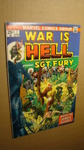 WAR IS HELL 8 *HIGH GRADE* SGT. FURY K.I.A. BRONZE AGE WAR 1974 - $19.00