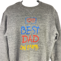 Best Dad On Earth Russell Athletic Vintage V Stitch Pullover Sweatshirt ... - £37.17 GBP