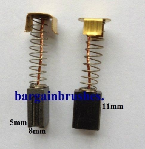 CARBON BRUSHES FOR PERFORMANCE POWER  angle grinder B&amp;Q 860w 115MM PAG86... - $6.90