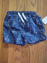 City Streets Size 3-6 Months Flamingo Boys Swim Shorts - $13.86