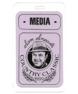 Vintage 1990 SAM SNEAD COUNTRY CLASSIC Golf Tournament MEDIA Laminate PASS - $69.60 CAD
