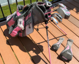 Maxfli Rev2 Girls Junior Golf Set - 6 Club Set w/ Pink &amp; Gray Bag - $74.49