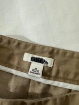 Cato Women's Brown Side Zipper Rear Slit Pull-On Skirt Size 14 Measured Waist 34 image 3