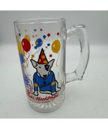 Vintage 1987 Bud Light Spuds MacKenzie Party Dog Beer Mug Glass Stein - $24.99