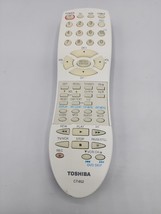 Toshiba CT 852 TV DVD VCR Player Original Replacement Remote Control Tested - $14.97