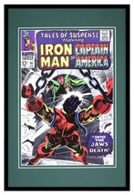 Tales of Suspense #85 Cap Iron Man Framed 12x18 Official Repro Cover Dis... - $49.49