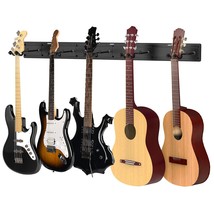 Guitar Wall Mount Hangers,5 Aluminum Guitar Hanger For Wall With 5 Adjustable Gu - £106.97 GBP