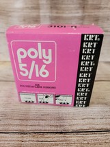 Vintage Ko-Rec-Type 5 Polyethylene 5/16 Typewriter Spool Ribbons 3101-0 Black - £13.36 GBP