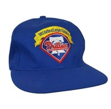 VTG 1993 Philadelphia Phillies NL Champions Snapback Hat Cap Texico Prom... - £16.53 GBP
