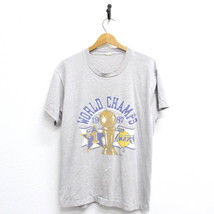 Vintage Los Angeles LA Lakers Basketball World Champions 1987 T Shirt XL - £150.89 GBP
