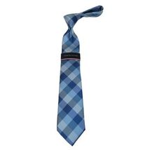 Men's Tommy Hilfiger Tie Classic Woven Silky Feel #Tommy-2 Blue image 3