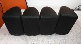 lot of 4 Klipsch Quintet 8 Ohms 100w Satellite Speakers w/ Stands - $148.50