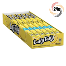 Full Box 24x Ropes Laffy Taffy Banana Candy Stretchy &amp; Tangy Ropes | .81oz - $30.52