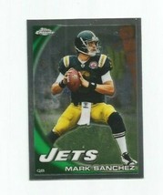 Mark Sanchez (New York Jets) 2010 Topps Chrome Refractor Card #C206 - £3.94 GBP
