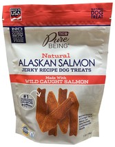 Pure Bein Natural Wild Alaskan Salmon Jerry Recipe Treats for Dogs 7oz - £9.80 GBP