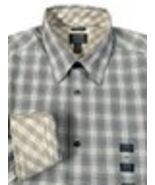 Adult Men&#39;s Nautica Plaid Button Front Shirt &amp; Joseph Abboud Gray Shirt ... - $20.77 CAD