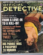 ORIGINAL Vintage January 1968 Official Detective Stories Magazine GGA  - £19.43 GBP