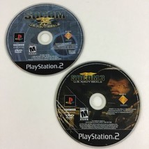 Playstation 2 Video Games PS2 SOCOM 3 U.S. Navy Seals Military Loose Discs ONLY - £11.78 GBP