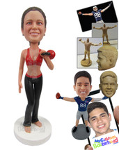 Personalized Bobblehead Female Fitness Queens Wearing Sexy Gym Attire - Sports &amp; - £71.39 GBP