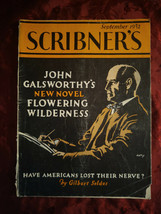 Scribner&#39;s September 1932 John Galsworthy G Seldes - £10.19 GBP