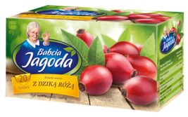 Grandma&#39;s Tea *Ceaiul Bunicii* ROSEHIP 20 Tea Bags Made Poland - $4.94