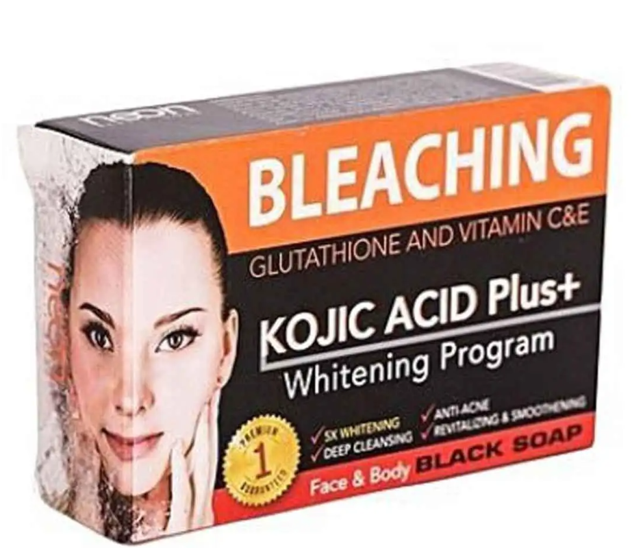 3PACK kojic acid plus black soap
