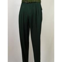 Men Apollo King Band Collarless Church Suit Mandarin 5 Hidden Buttons AG59 Green image 10