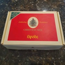 Spode Christmas Tree 3-Piece Hostess Set Butter Dish Salt &amp; Pepper Shakers - $54.95