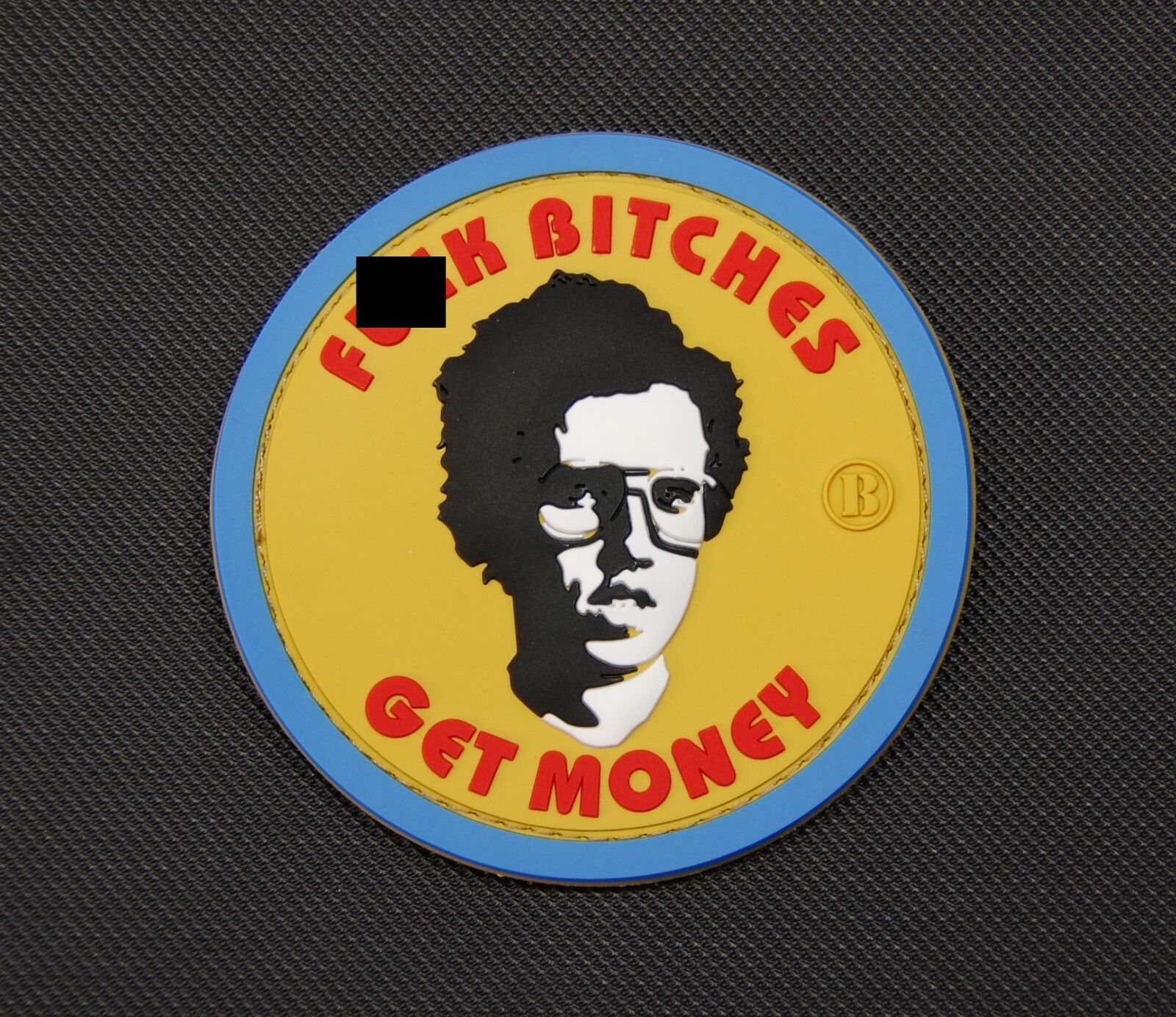 Primary image for 3D PVC Napoleon Dynamite Thug Life F**k B*tches Get Money Morale Patch Hook Back