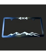 4X4 Mountain Range License Plate Frame Fits Chevrolet-Ford-Jeep-Nissan-GMC  - $12.75