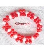 Fun OOAK Rings Beaded Red, Black, Green, Turquoise, Purple, Pink  - $111.76 MXN+