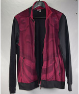Tailored By Umbro Jersey Soccer Mens Track Jacket Pink Black 2XL - $54.16 CAD