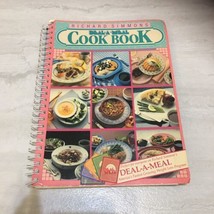 Richard Simmons Deal A Meal Cookbook Spiral Bound DIET Weight Loss 1987 Vintage - £7.20 GBP
