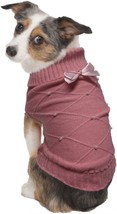 Fashion Pet Flirty Pearl Dog Sweater Pink X-Small - £36.68 GBP