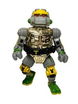 1989 TMNT Metalhead Action Figure Teenage Mutant Ninja Turtles Retro Gold Robot - £17.68 GBP