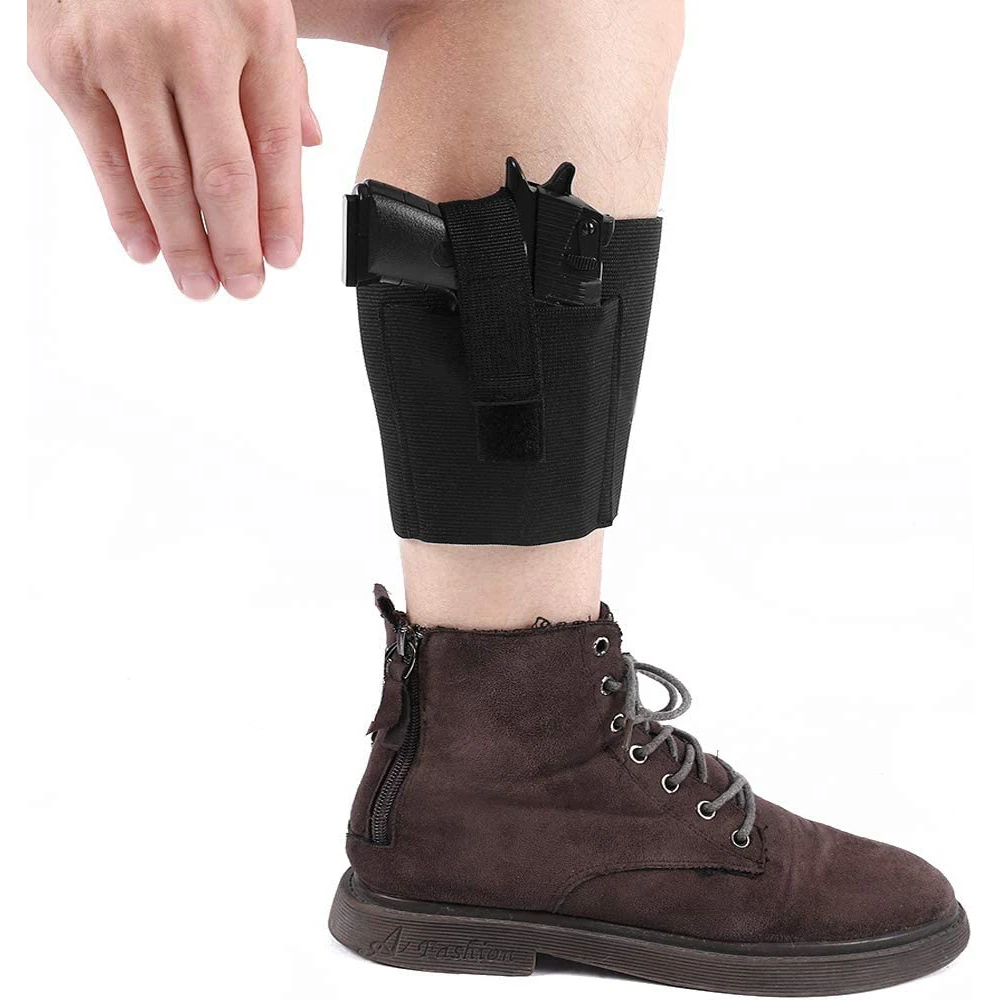 Concealed Carry Ankle Leg Holster For  17 19 22 23 Ruger Lcp Sig 9mm  Pistol  Po - £83.75 GBP