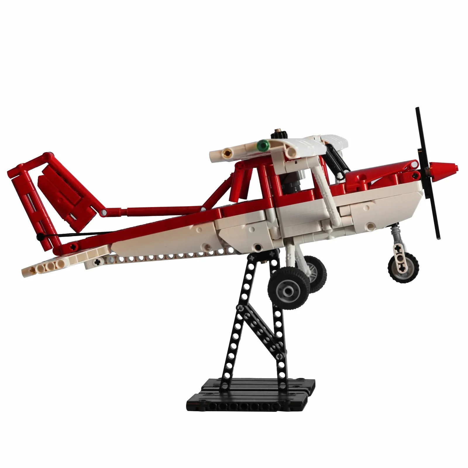 526Pcs MOC-7313 Dodo Plane Cessna 152 Fixed Wing Aircraft Model Building Block - £75.72 GBP
