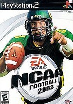 NCAA Football 2003 (Sony PlayStation 2, 2002) Complete With Manual - £2.12 GBP