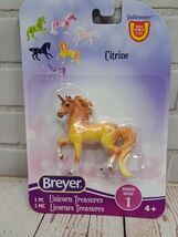 NIP Breyer Stablemates 2021 Series 1 Unicorn Treasures Citrine - $9.36